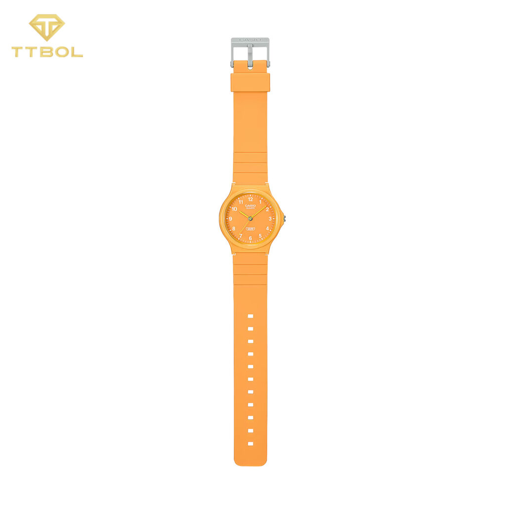ساعت مچی بچگانه کاسیو نارنجی رنگ CASIO MQ-24B-9B