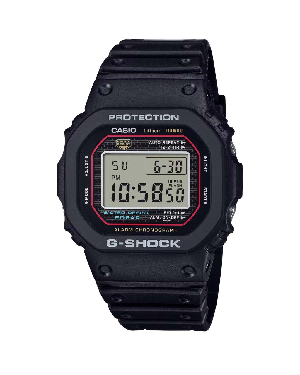 ساعت مچی مردانه کاسیو جیشاک DW-5000R-1A