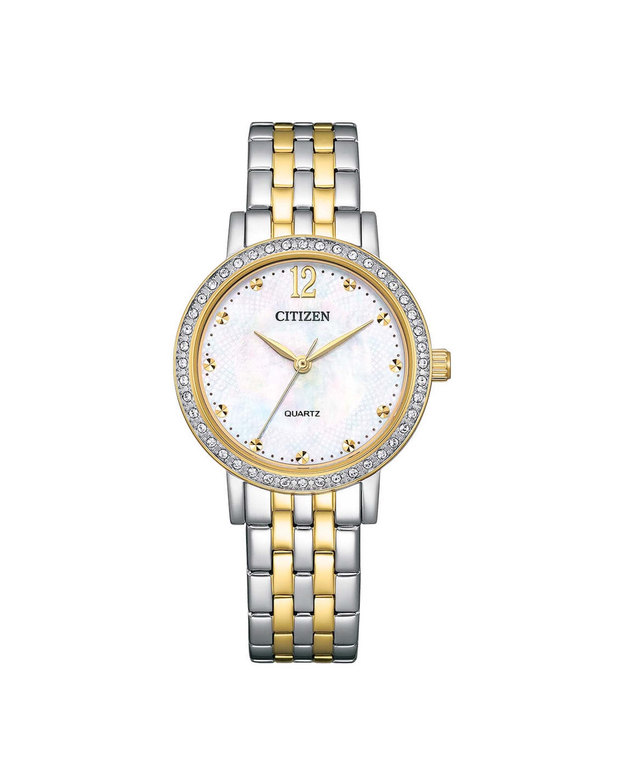 EL3104-54D ساعت مچی زنانه سیتیزن سیلور طلایی CITIZEN EL3104-54D