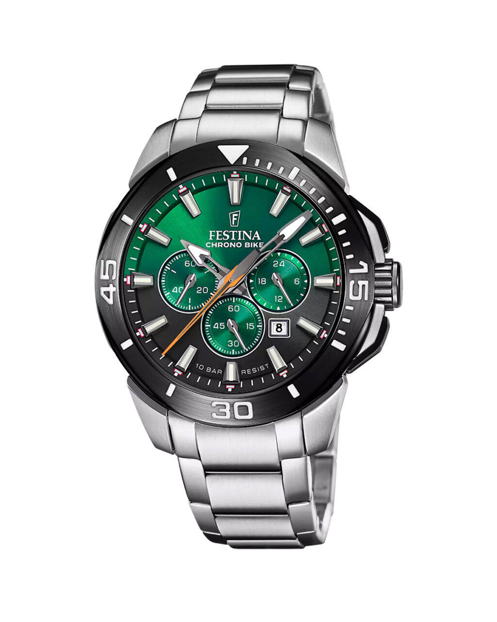 ساعت مچی مردانه فستینا سه موتوره تمام استیل FESTINA F20641/B