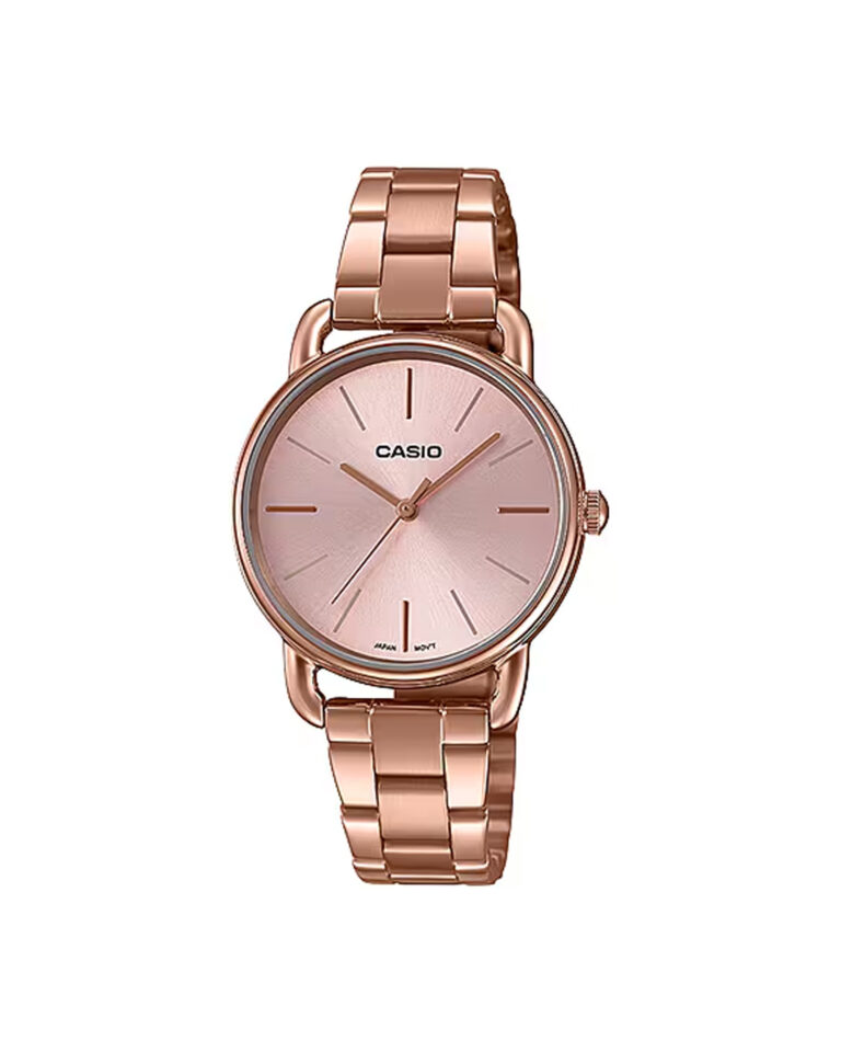 ساعت مچی زنانه کاسیو رزگلد CASIO LTP-E412PG-4A