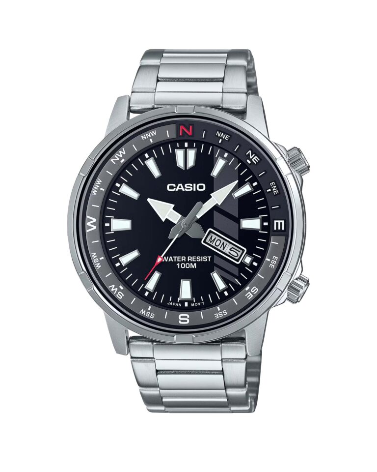 ساعت مچی مردانه کاسیو قطبنما دار CASIO MTD-130D-1AV