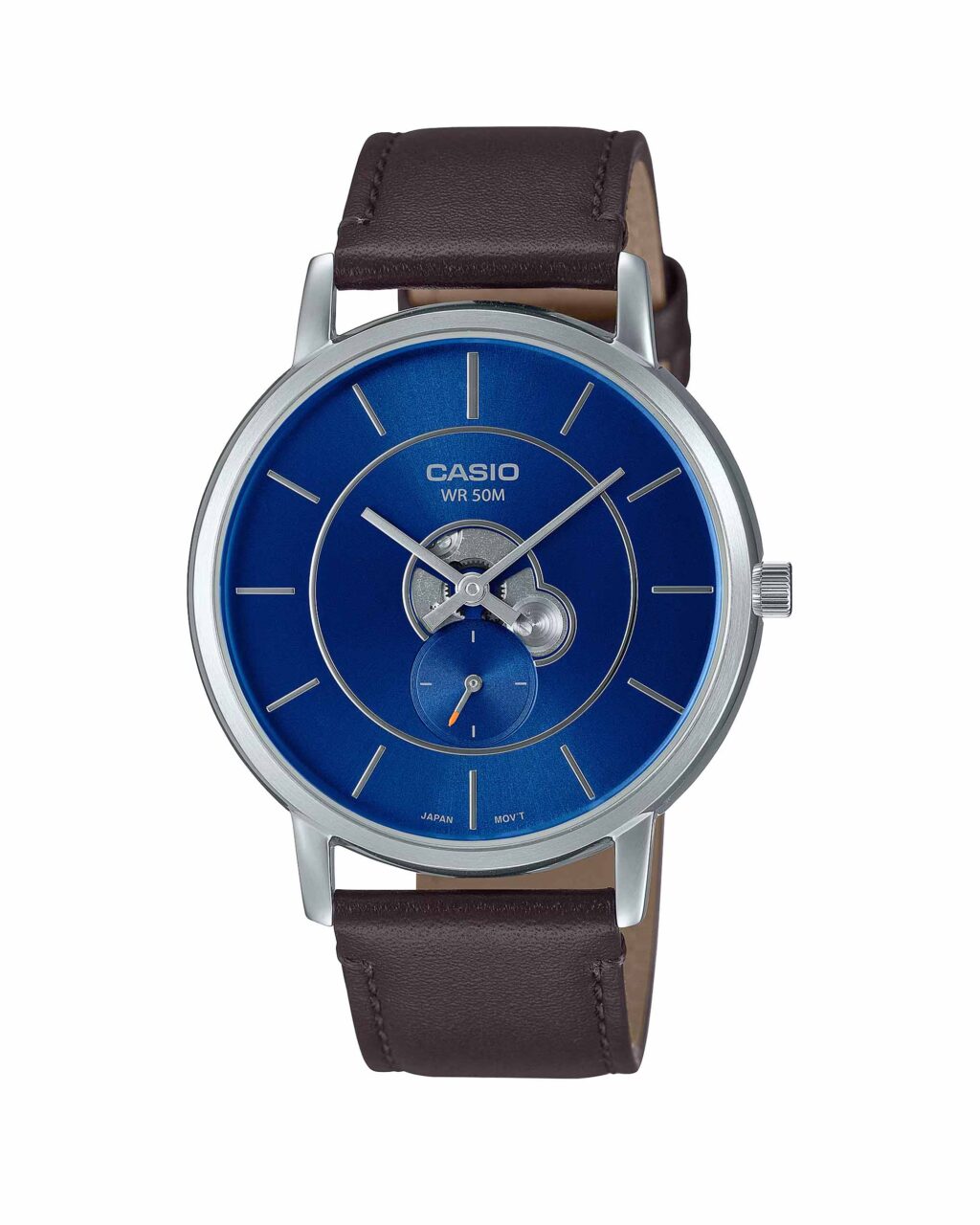 ساعت مچی کلاسیک مردانه کاسیو با بند چرم CASIO MTP-B130L-2AV