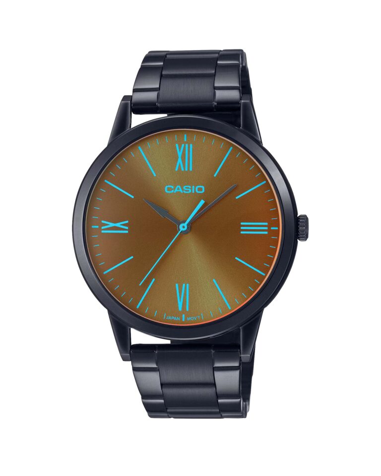 ساعت مچی مردانه کاسیو تمام مشکی CASIO MTP-E600B-1B