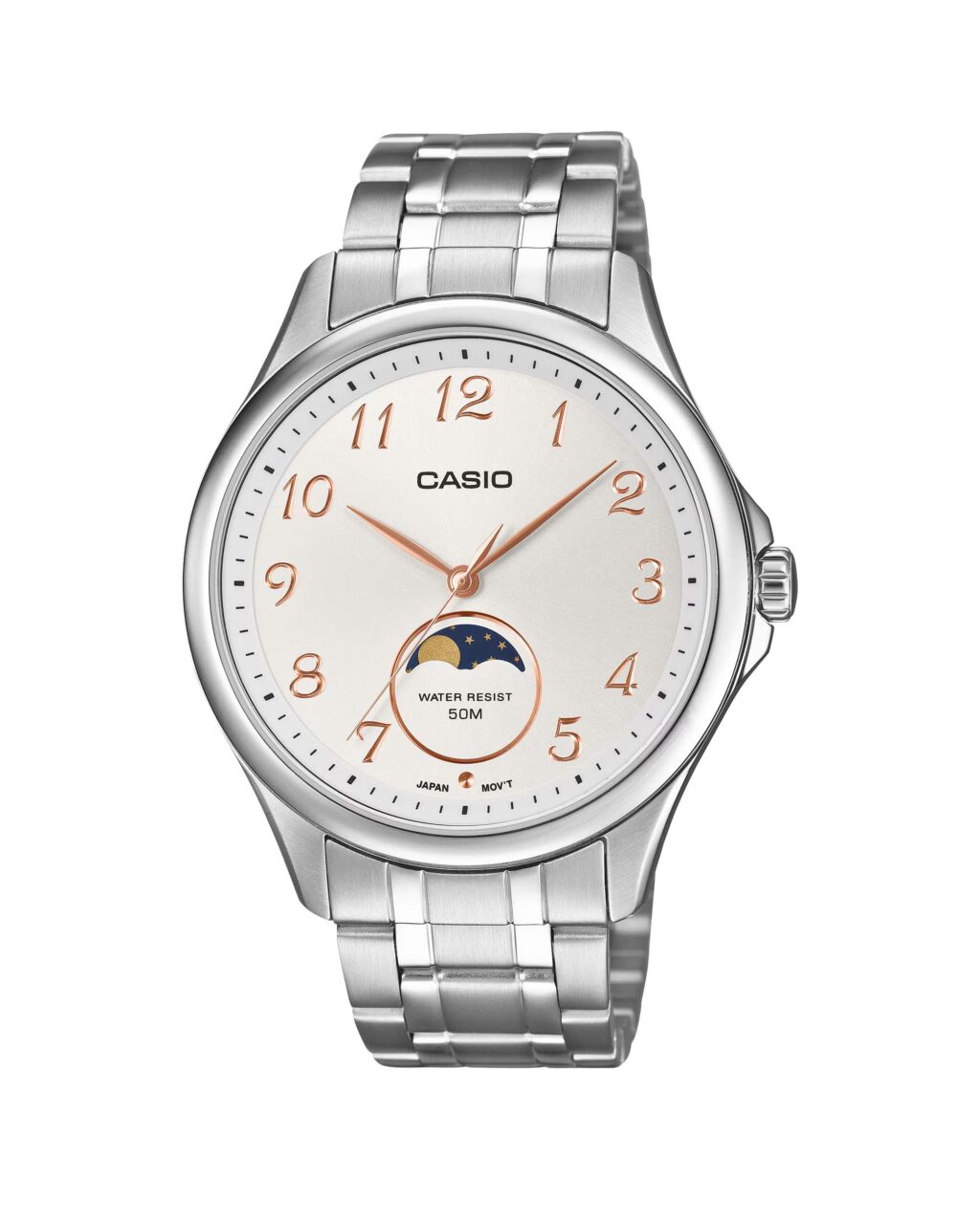 ساعت مچی مردانه کاسی CASIO MOON PHASE MTP-M110D-7AV