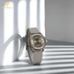 ساعت مچی زنانه ناوی فورس بند رابر NAVIFORCE NF7107 GY/GY