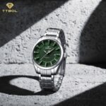 ساعت مچی مردانه ناوی فورس سیلور سبز NAVIFORCE NF8032 S/GN