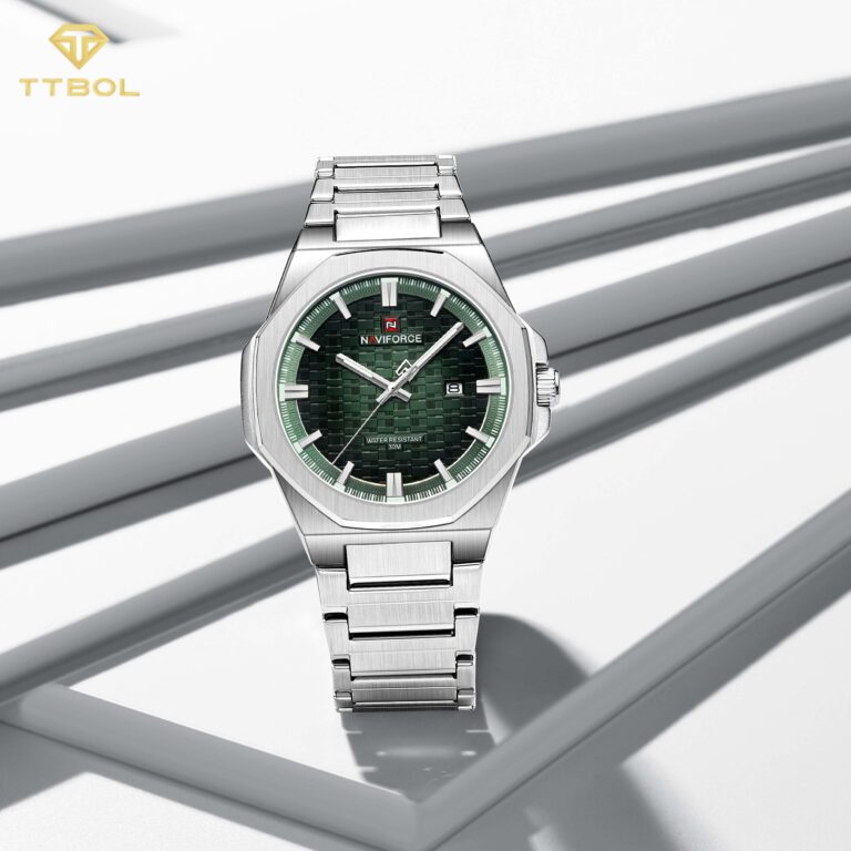 ساعت مچی مردانه ناوی فورس اورجینال NAVIFORCE NF9245 S/GN/S