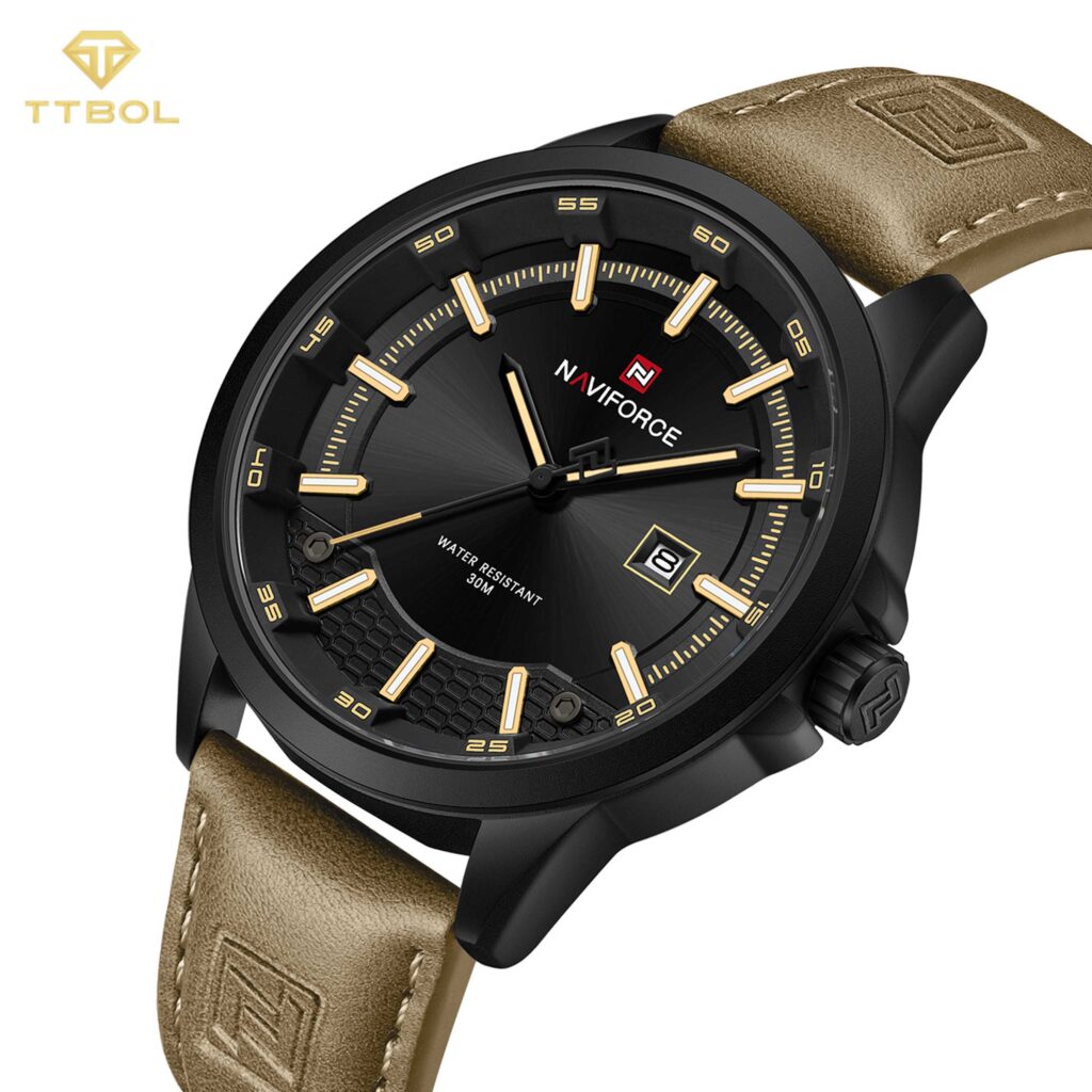 ساعت مچی مردانه ناوی فورس اورجینال NAVIFORCE NF9248L B/Y/BN