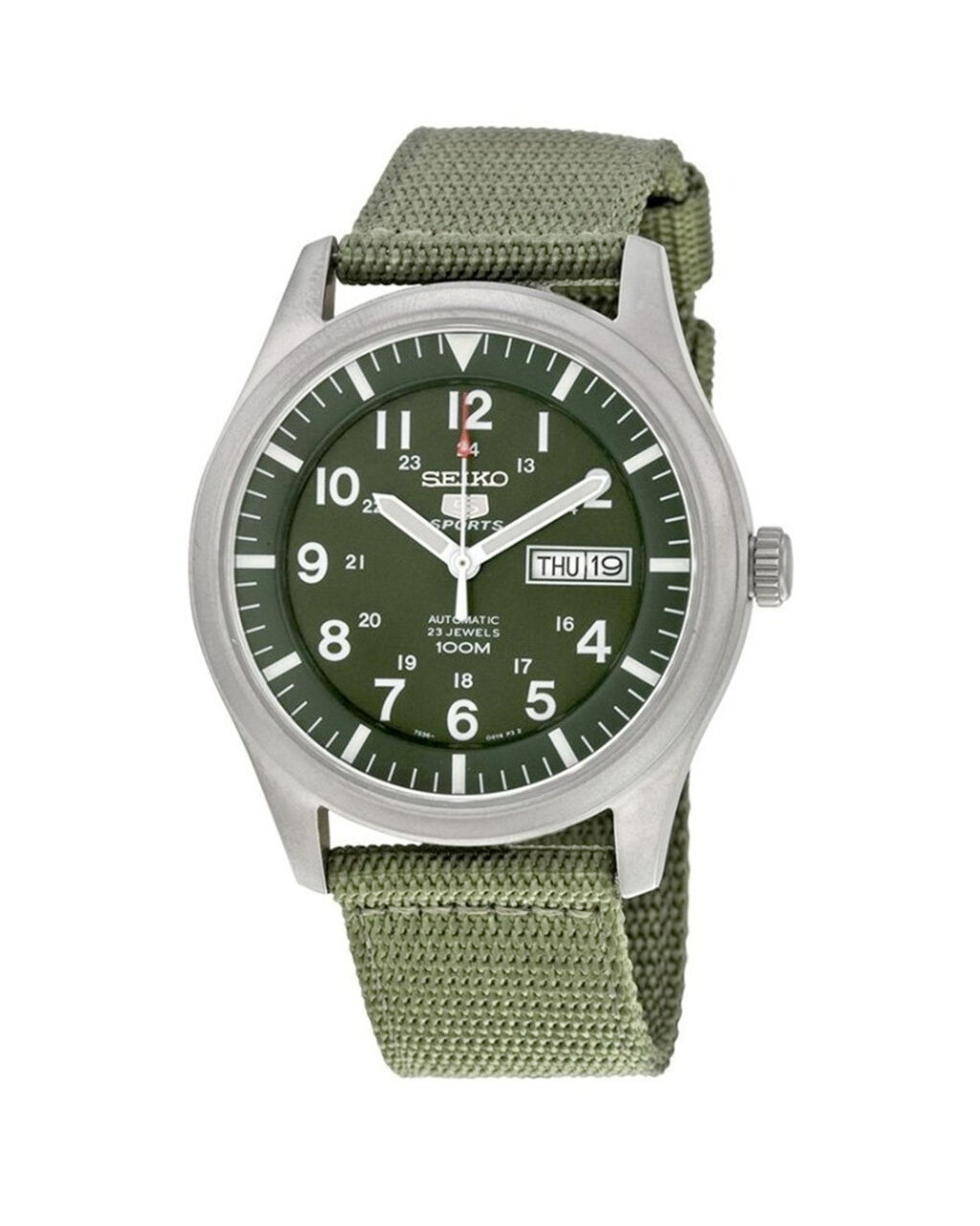 ساعت مچی اتوماتیک مردانه سیکو نظامی SEIKO 5 SNZG09J1
