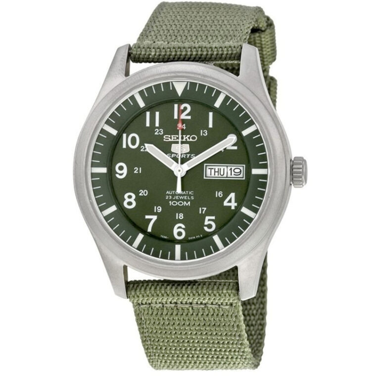 ساعت مچی اتوماتیک مردانه سیکو نظامی SEIKO 5 SNZG09J1