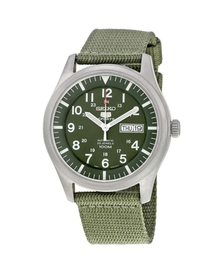 ساعت مچی اتوماتیک مردانه سیکو نظامی SEIKO 5 SNZG09J1