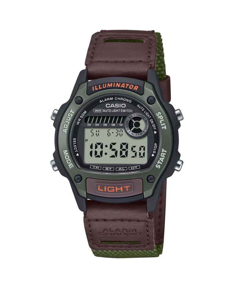 ساعت مچی مردانه کاسیو بند نیتو CASIO W-220HF-3AV