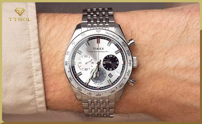 ساعت مچی مردانه بند فلزی