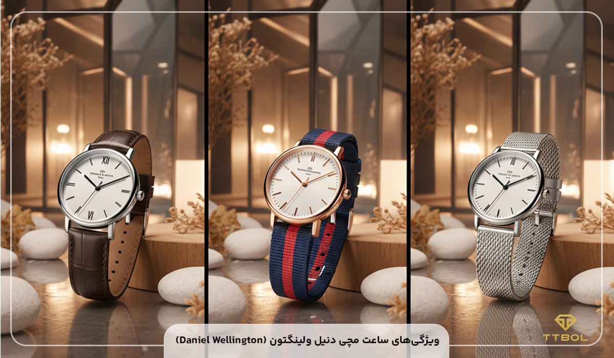 ساعت مچی دنیل ولینگتون (Daniel Wellington)