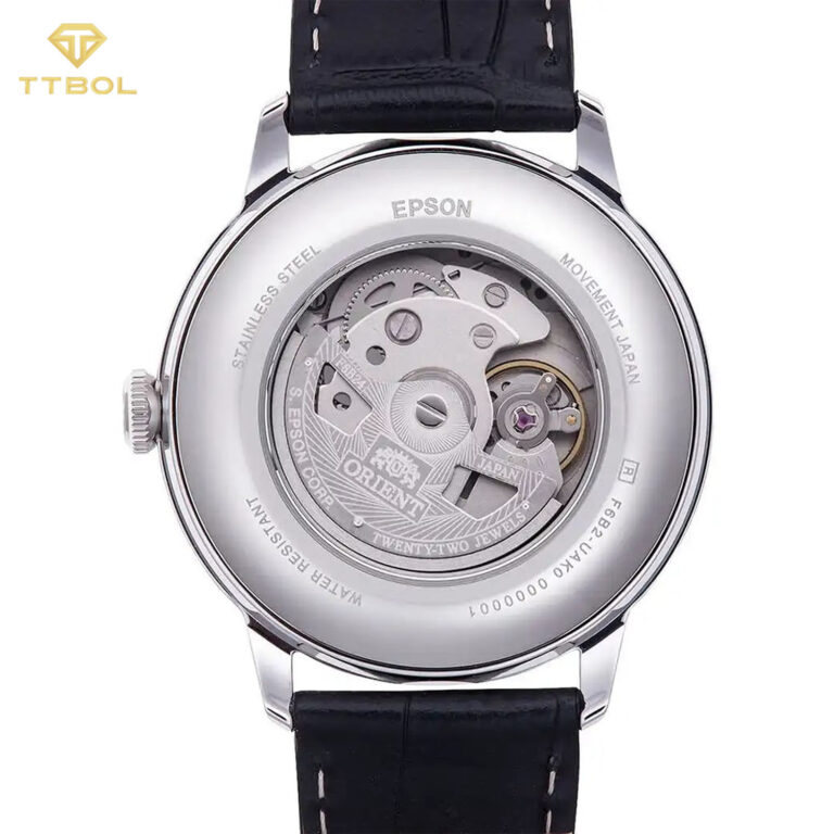 نمای درب پشت ساعت مچی مردانه اورینت ORIENT RA-AK0802S