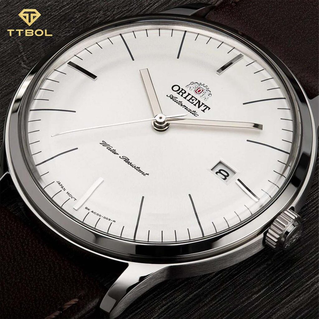 ساعت مچی مردانه اورینت صفحه سفید ORIENT TAC0000EW0