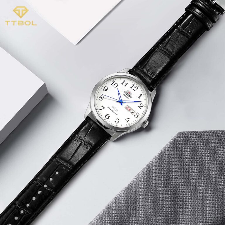 ساعت مچی مردانه اورینت بند چرم مشکی ORIENT RA-AB0004S1BD