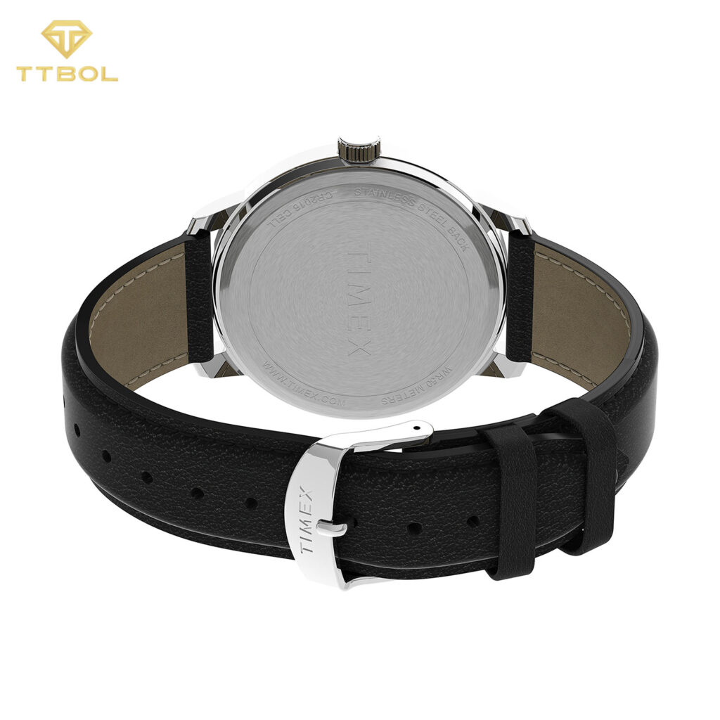 ساعت مچی مردانه تایمکس بند چرم TIMEX TW2V21400