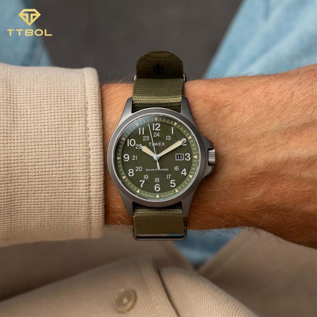 ساعت مچی مردانه تایمکس سولار پاور TIMEX TW2V03700