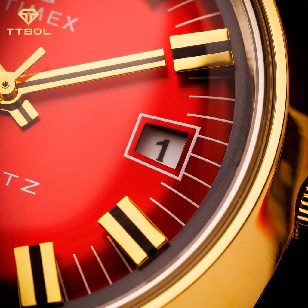 ساعت مچی مردانه تایمکس صفحه قرمز TIMEX Q TW2V25400