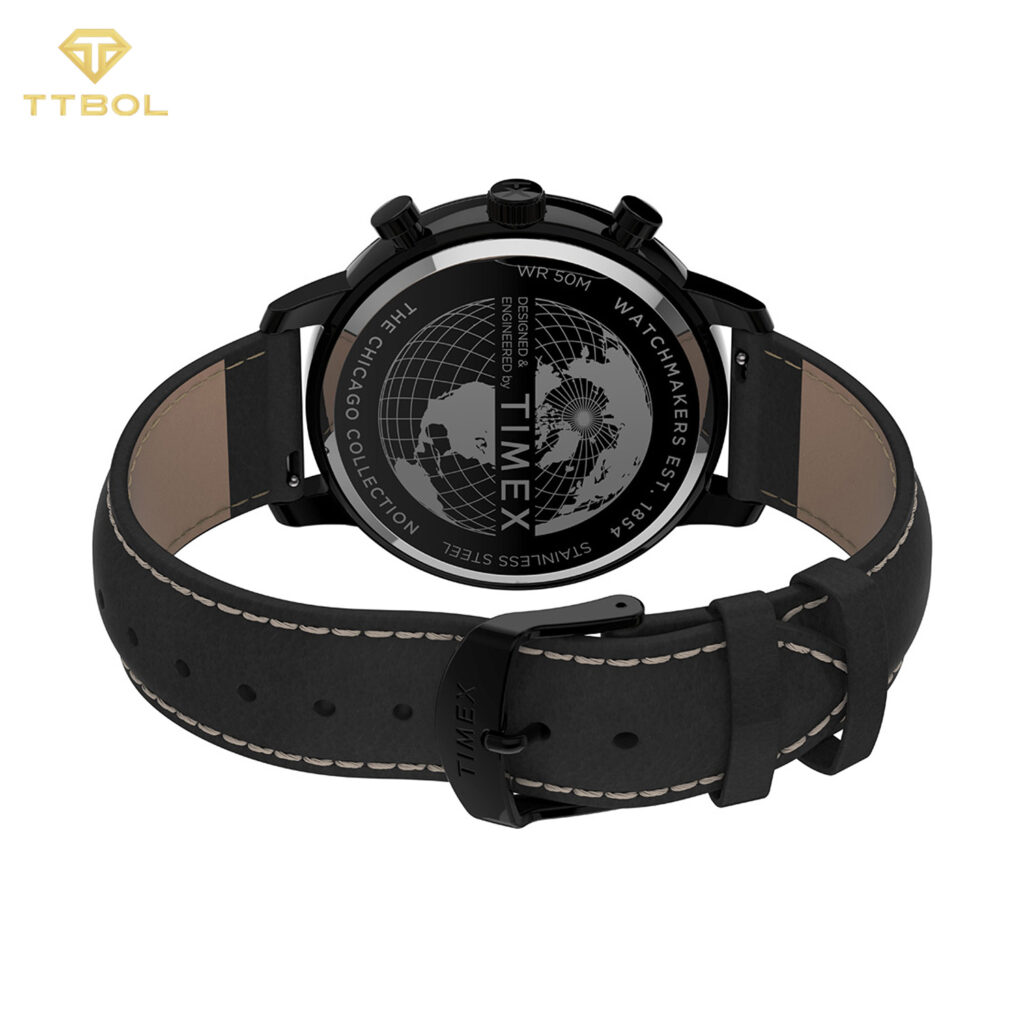 ساعت مچی مردانه تایمکس چرمی TIMEX TW2U39200