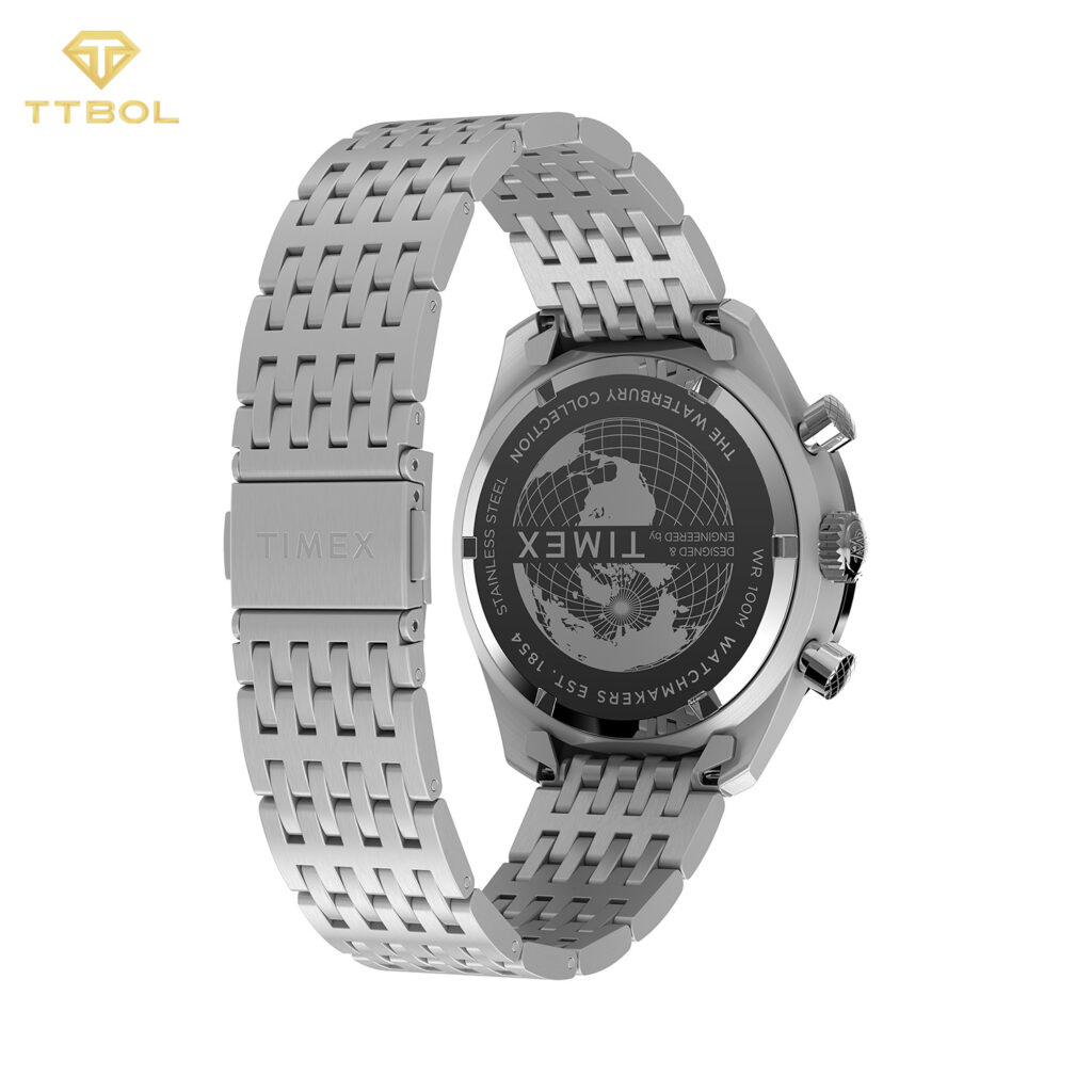 ساعت مچی مردانه تایمکس بند استیل TIMEX TW2Y18700