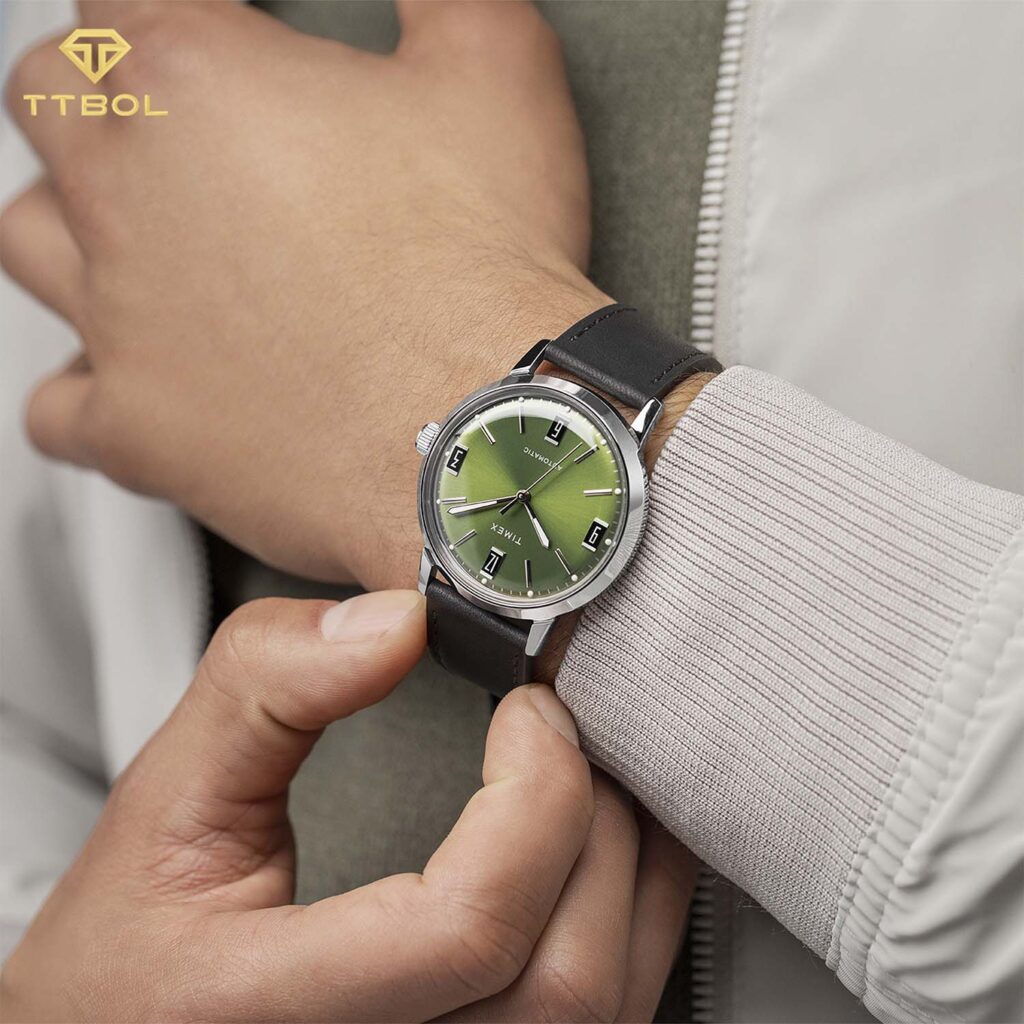 ساعت مچی مردانه تایمکس صفحه سبز TIMEX TW2V44600