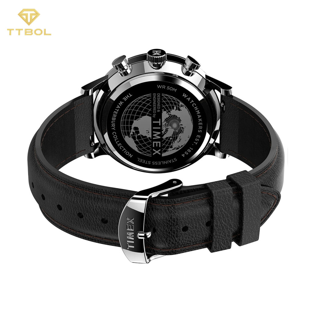 ساعت مچی مردانه تایمکس بند چرمی TIMEX TW2U88300