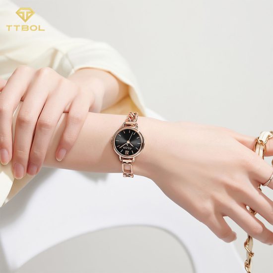 ساعت مچی زنانه جولیوس بند کارتی ری JULIUS JA-1290D