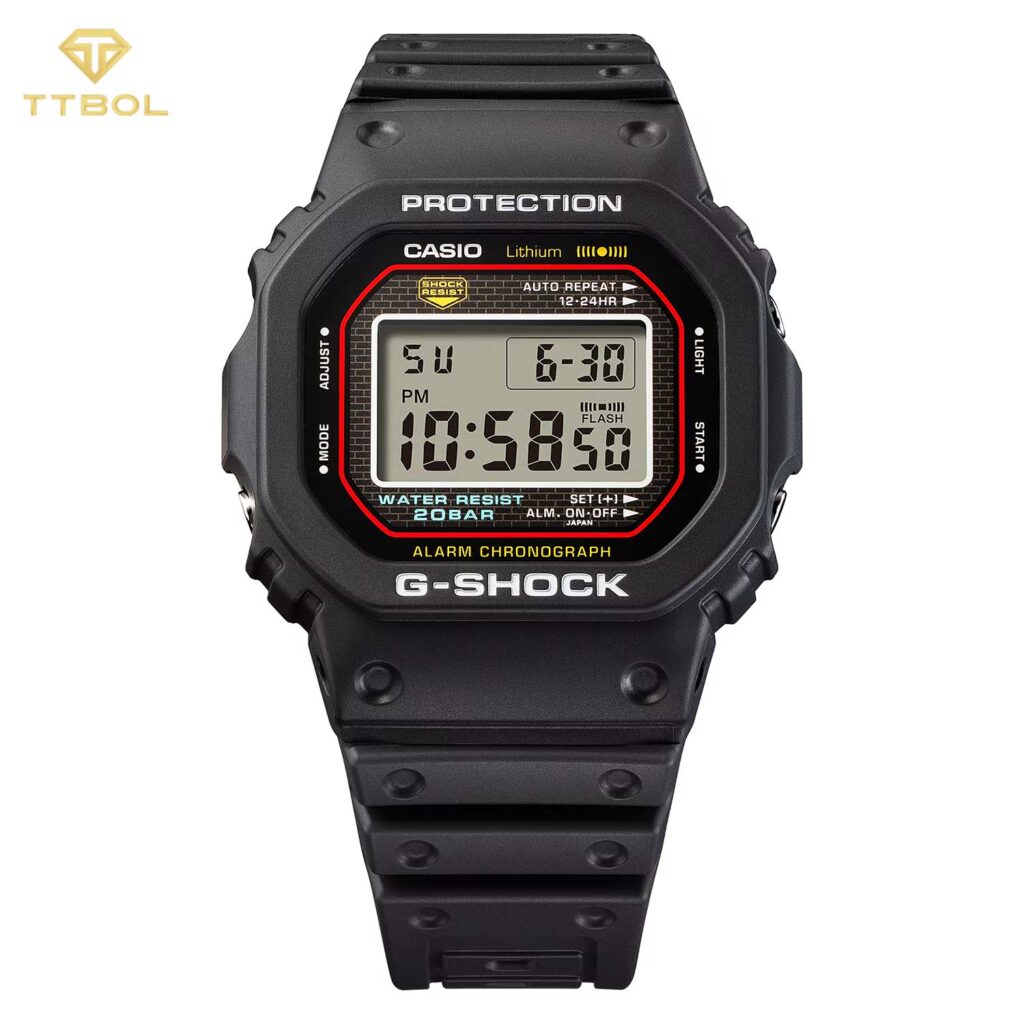 ساعت مچی مردانه کاسیو جیشاک دیجیتالی CASIO G-SHOCK DW-5000R-1A