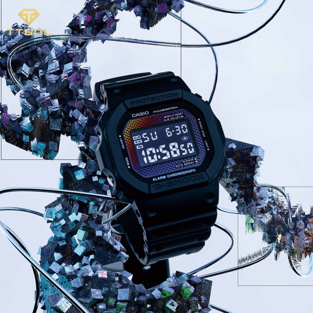 ساعت مچی مردانه کاسیو جیشاک مقاوم در برابر ضربه CASIO G-SHOCK DW-5600RW-1
