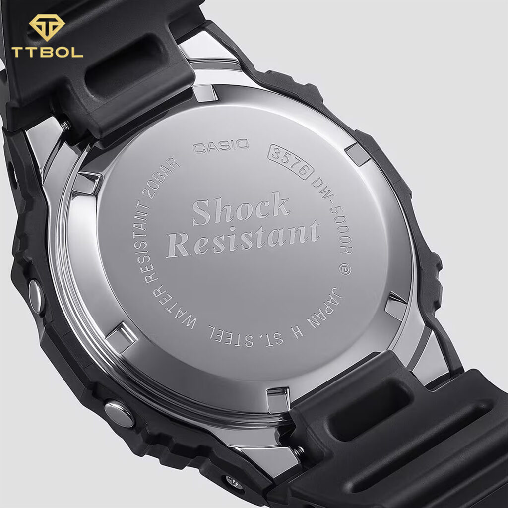ساعت مچی مردانه کاسیو جیشاک ضد ضربه CASIO G-SHOCK DW-5000R-1A