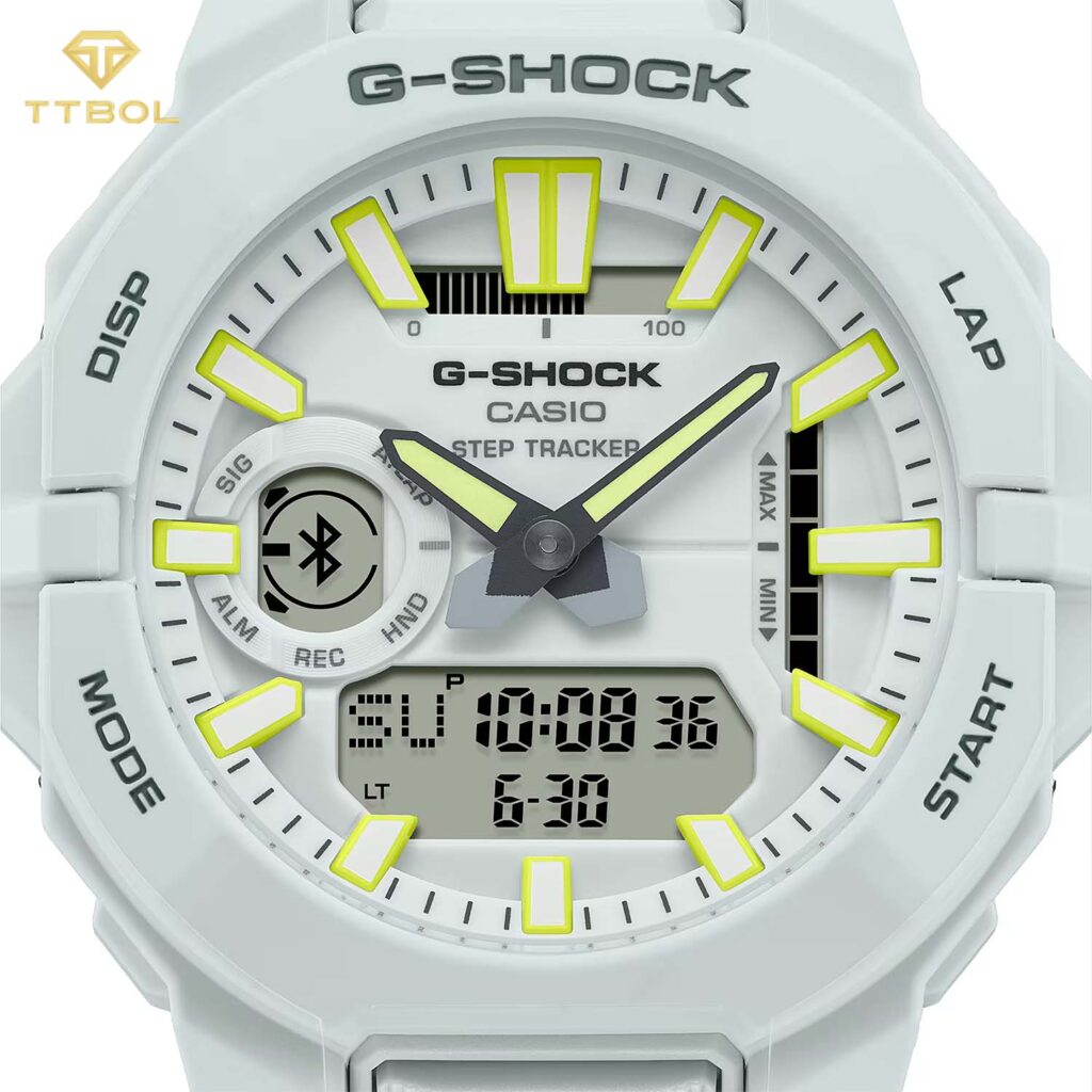 نمای نزدیک ساعت مچی مردانه کاسیو جیشاک CASIO G-SHOCK GBA-950-7A