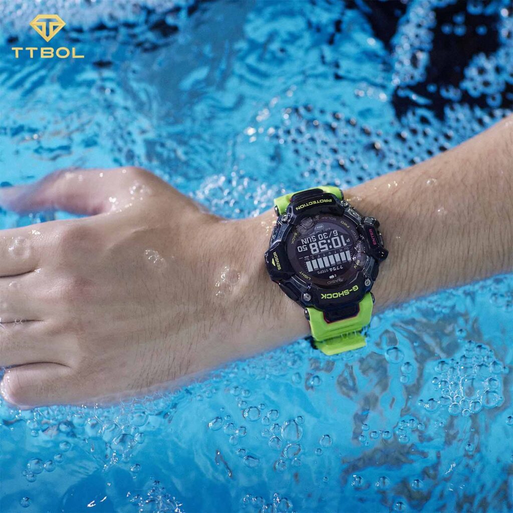 ساعت مچی مردانه کاسیو جیشاک مناسب قواصی CASIO G-SHOCK GBD-H2000-1A9