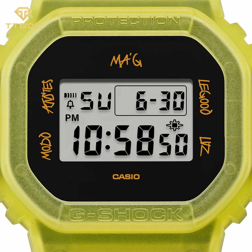 ساعت مچی مردانه کاسیو جیشاک دیجیتالی CASIO G-SHOCK DWE-5600JB-1A9