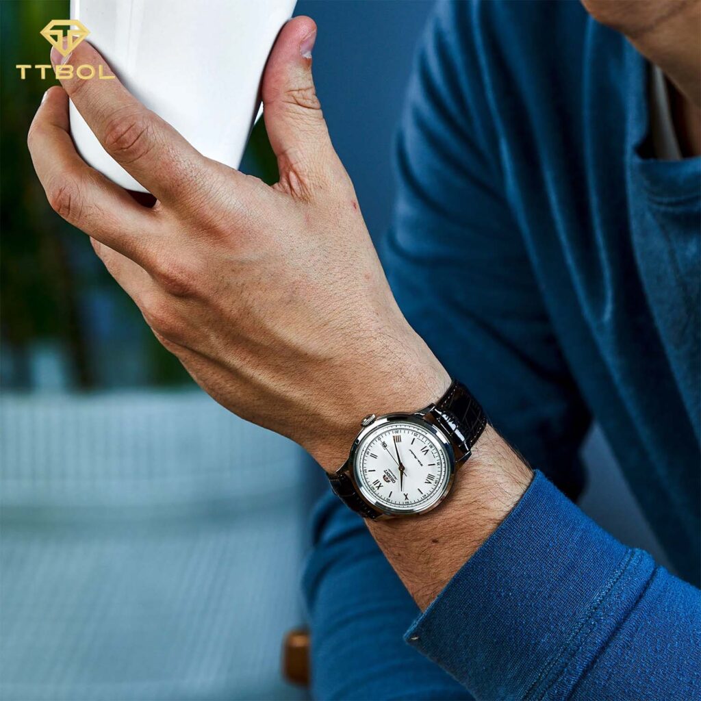 ساعت مچی مردانه اورینت چرمی ORIENT TAC00008W0