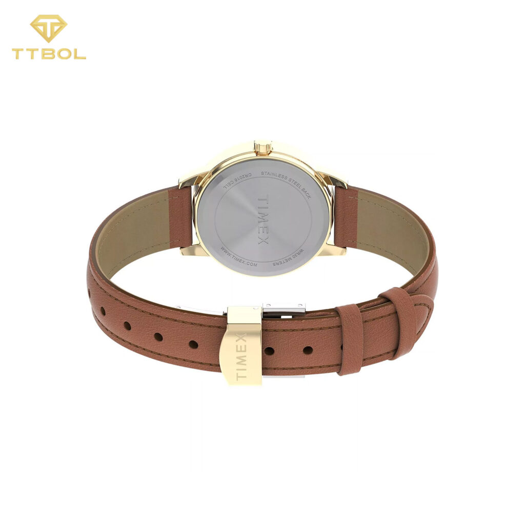 ساعت مچی زنانه تایمکس بند چرم TIMEX TW2V69200