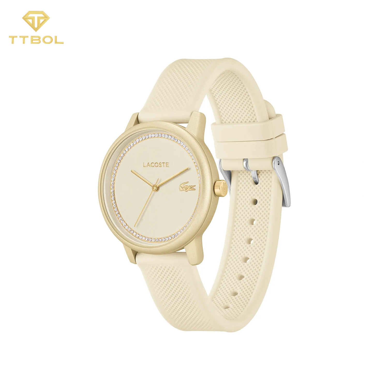 ساعت زنانه لاگوست 2001288 ساعت مچی زنانه لاگوست بند سیلیکونی LACOSTE 2001288