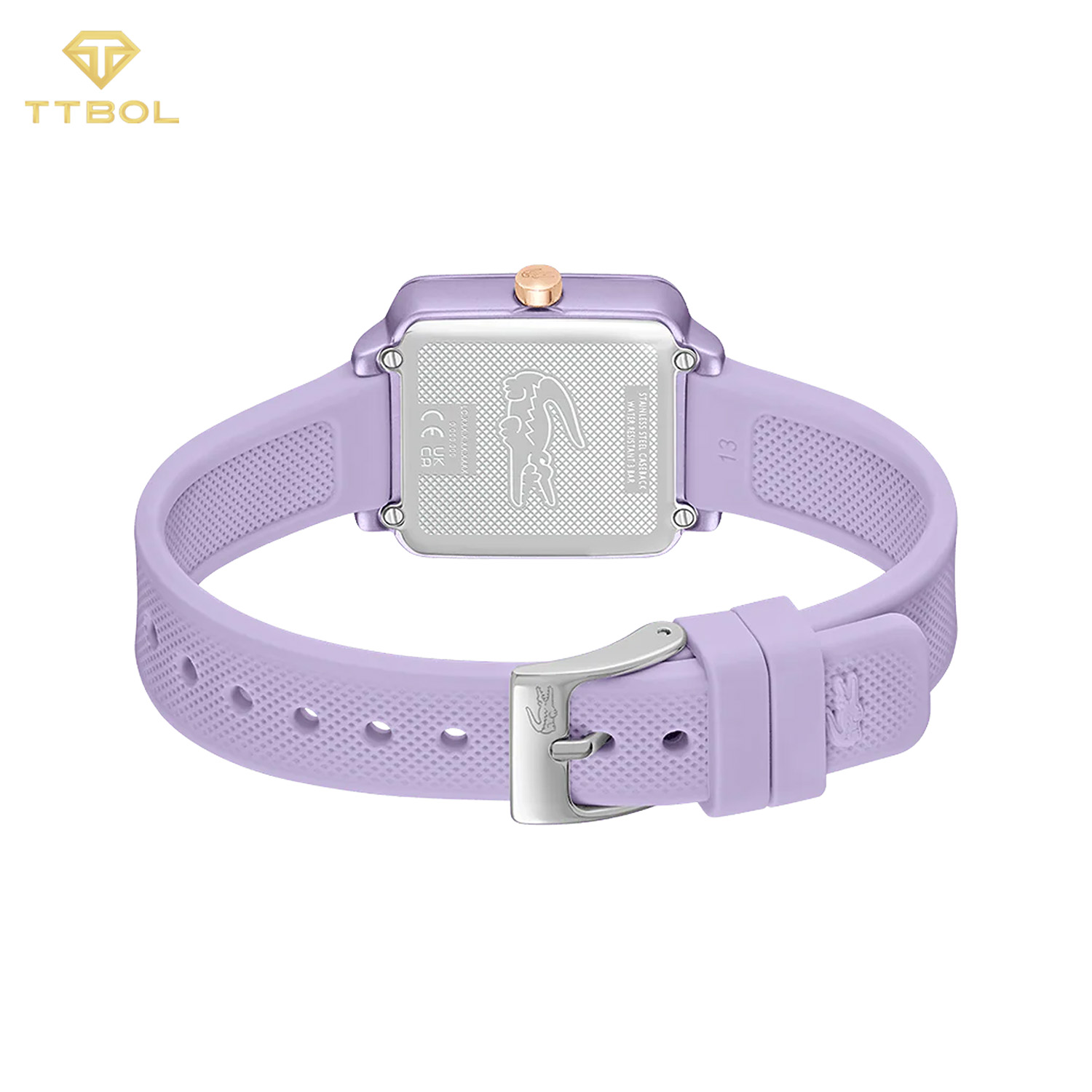 ساعت زنانه لاگوست 2001386 ساعت مچی زنانه لاگوست بند سیلیکونی LACOSTE 2001386