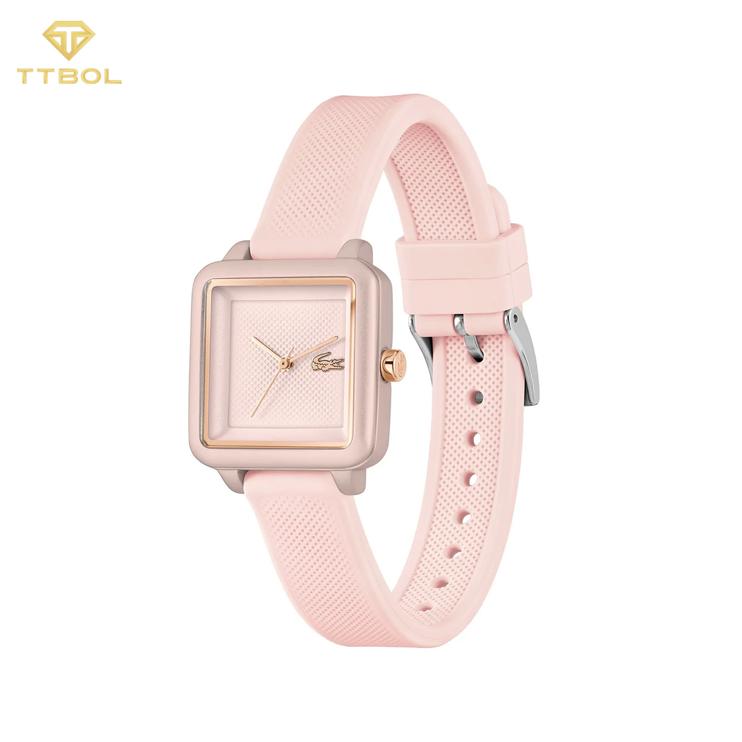 ساعت لاگوست 2001388 ساعت مچی زنانه لاگوست صفحه مربعی LACOSTE 2001388