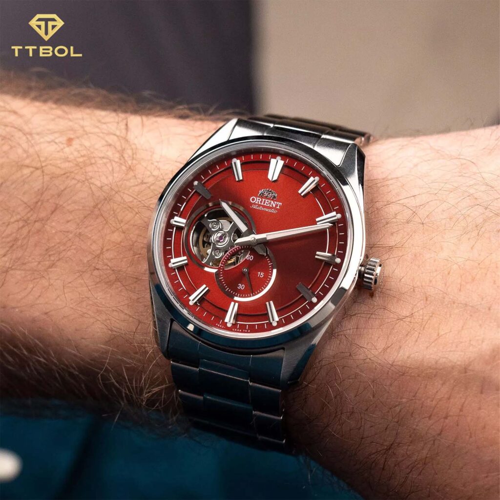 ساعت مچی مردانه اورینت صفحه اسکلتون ORIENT RA-AR0010R10B