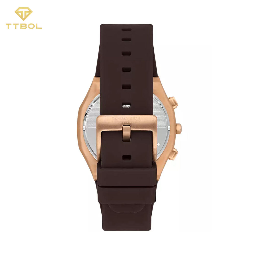 ساعت مچی مردانه بورلی هیلز پولو کلاب بند قهوه ای BEVERLY HILLS POLO CLUB BP3539X.844