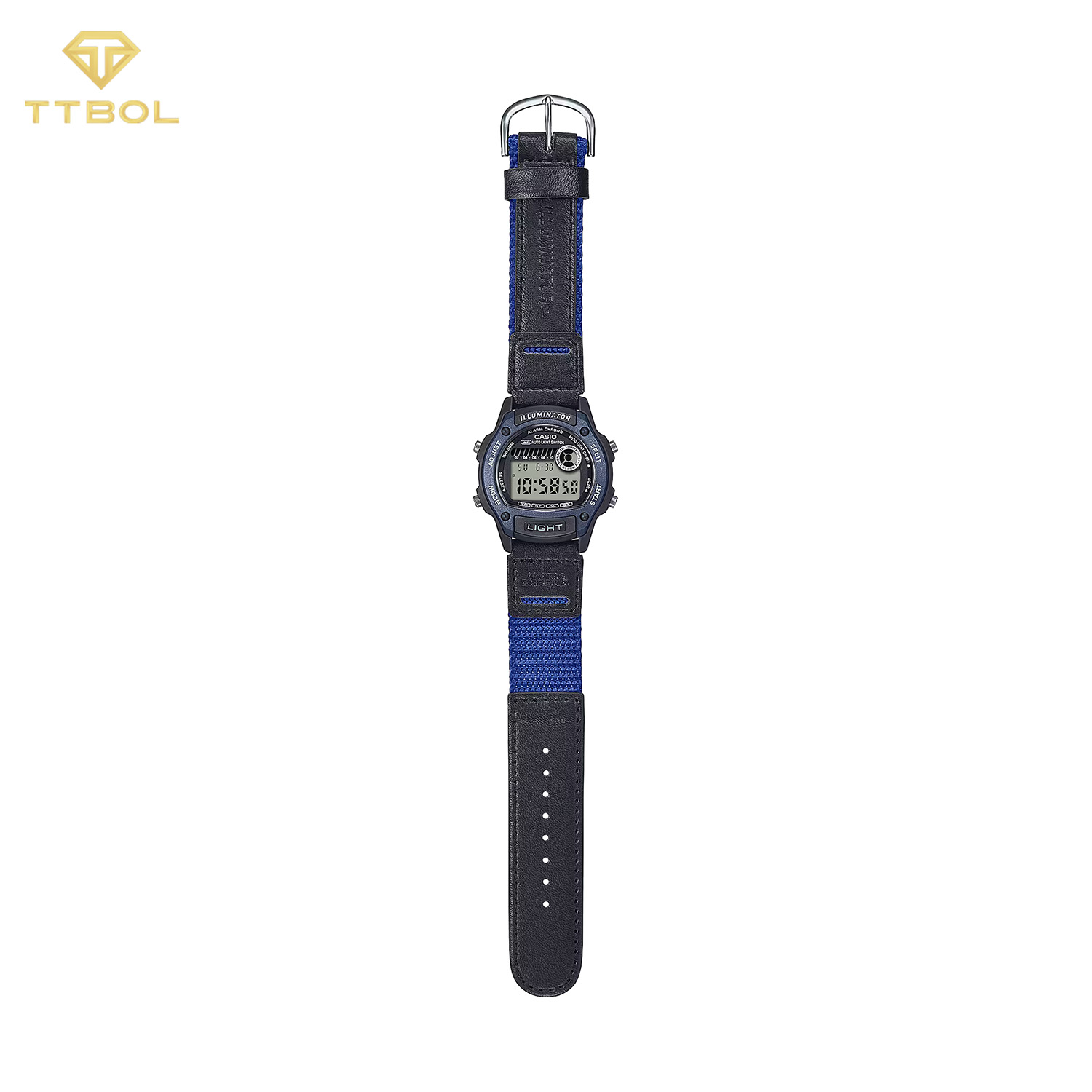 کاسیو W-220HF-2AV ساعت مچی مردانه کاسیو دیجیتالی CASIO W-220HF-2AV