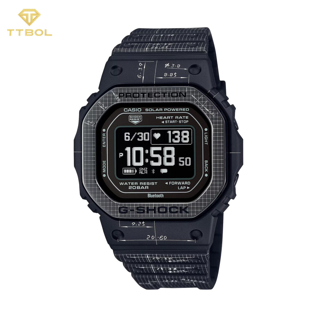 ساعت مچی مردانه کاسیو جیشاک هوشمند ضد ضربه CASIO G-SHOCK DW-H5600EX-1