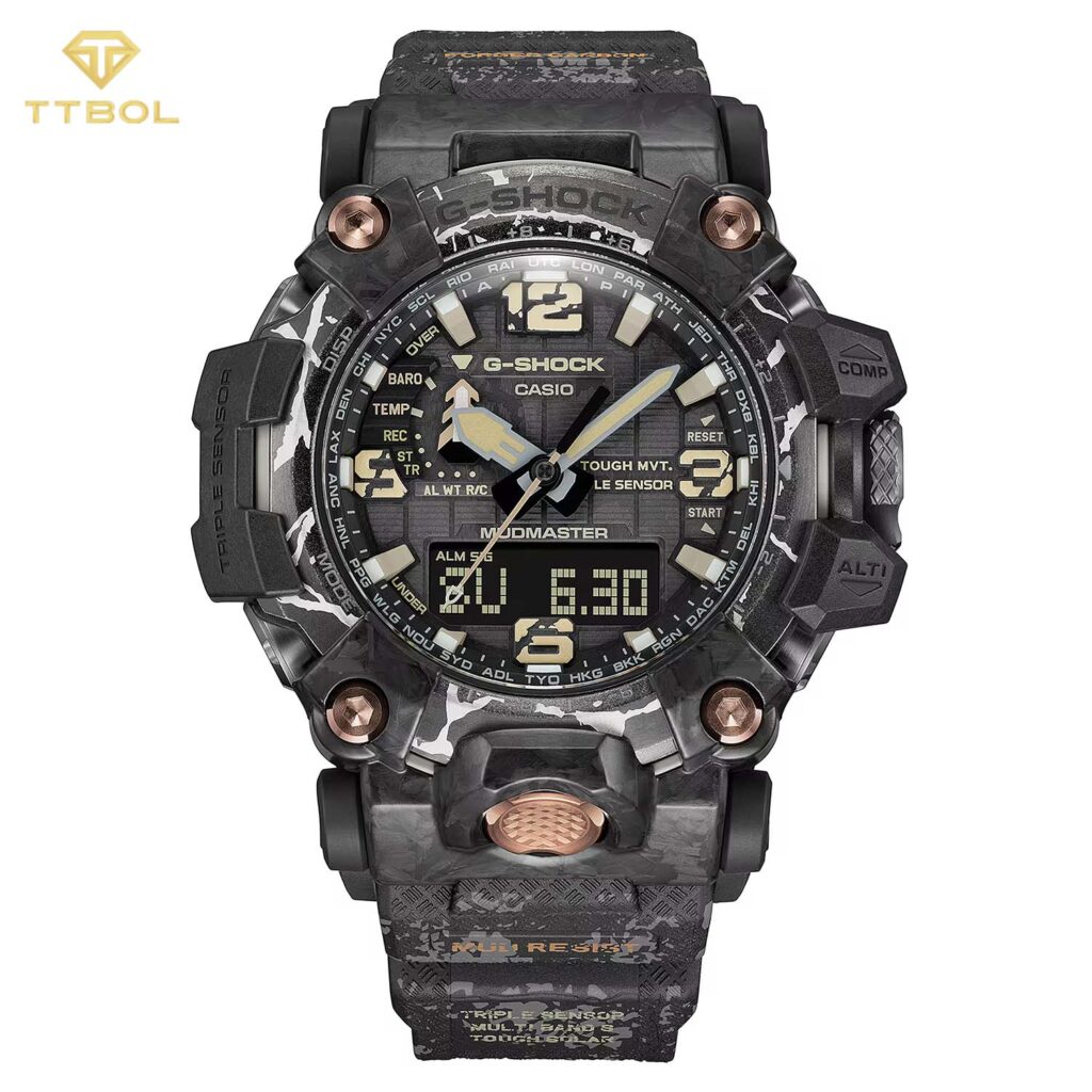 ساعت مچی مردانه کاسیو جیشاک سولار پاور CASIO G-SHOCK GWG-2000CR-1A