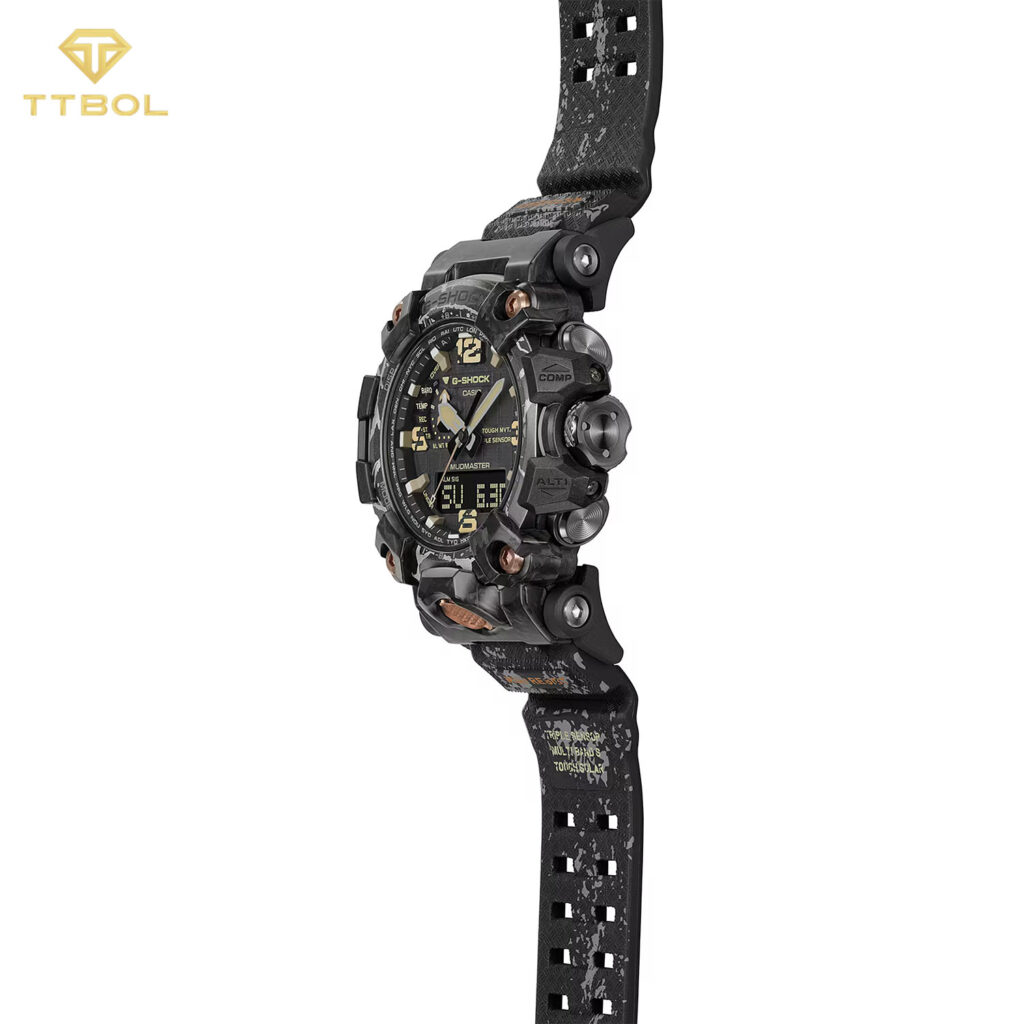 نمای کناری ساعت مچی مردانه کاسیو جیشاک CASIO G-SHOCK GWG-2000CR-1A
