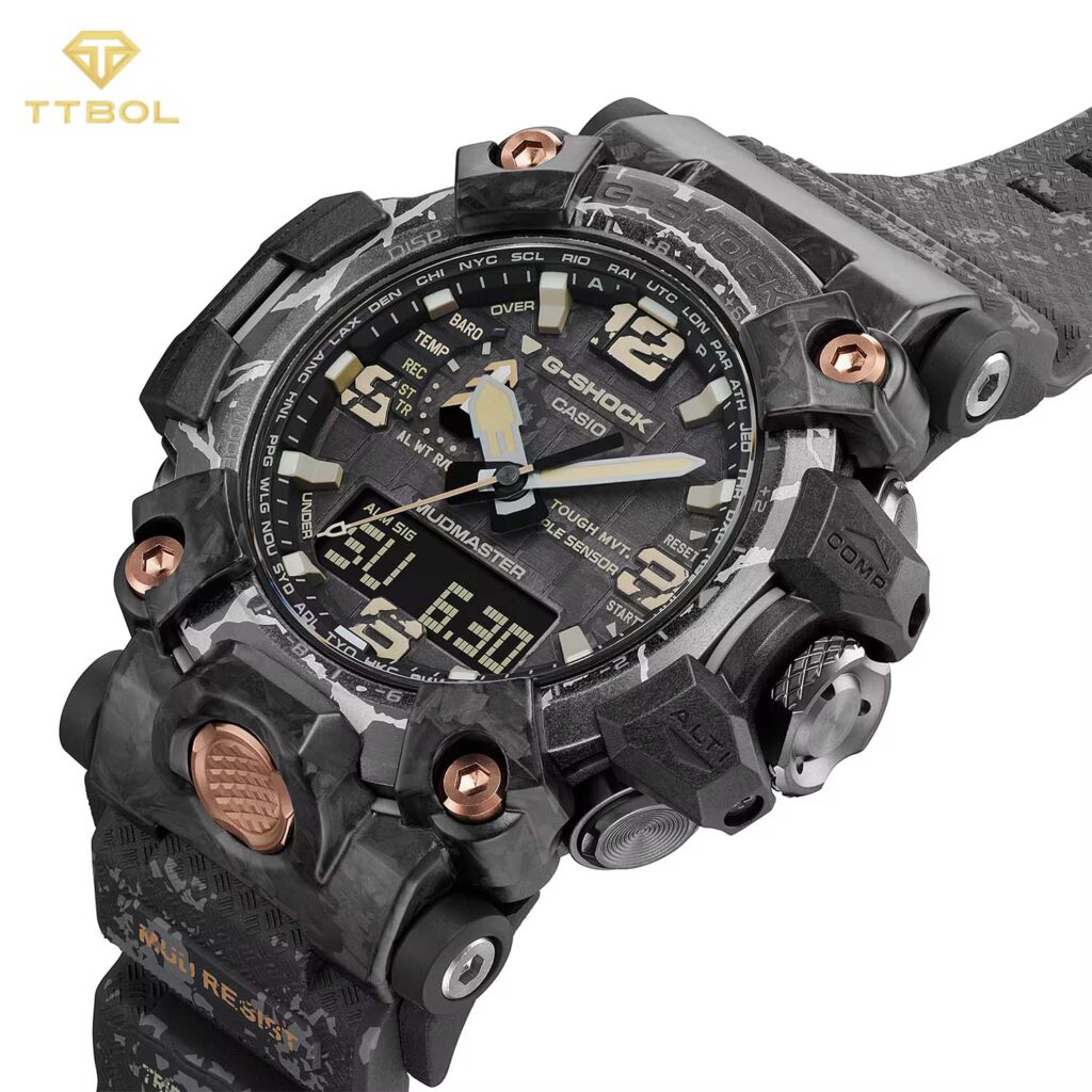 ساعت مچی مردانه کاسیو جیشاک مناسب کوهنوردی CASIO G-SHOCK GWG-2000CR-1A