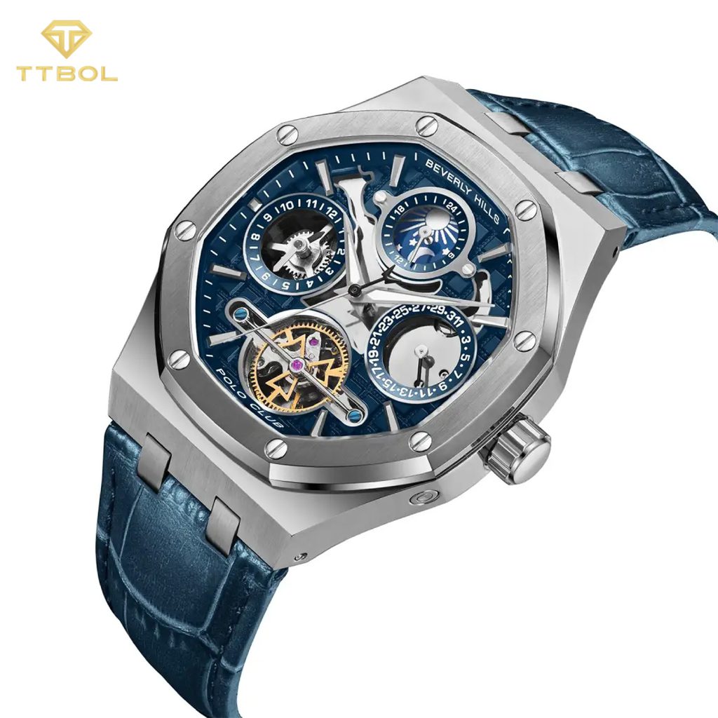 ساعت مچی مردانه بورلی هیلز پولو کلاب قاب استیل BEVERLY HILLS POLO CLUB BP3787X.399