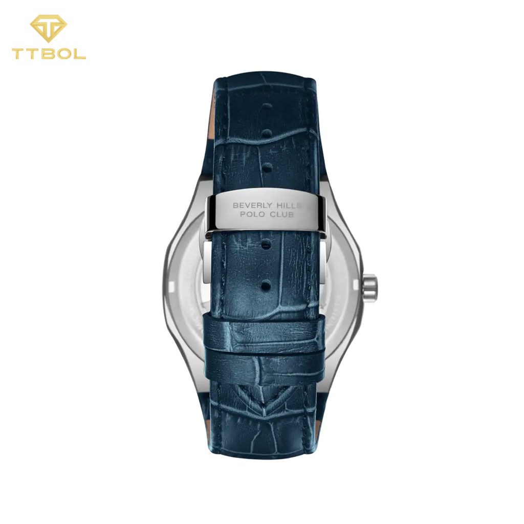 ساعت مچی مردانه بورلی هیلز پولو کلاب بند چرمی BEVERLY HILLS POLO CLUB BP3787X.399